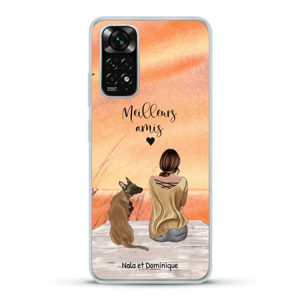 Meilleurs amis - Coque de téléphone personnalisée