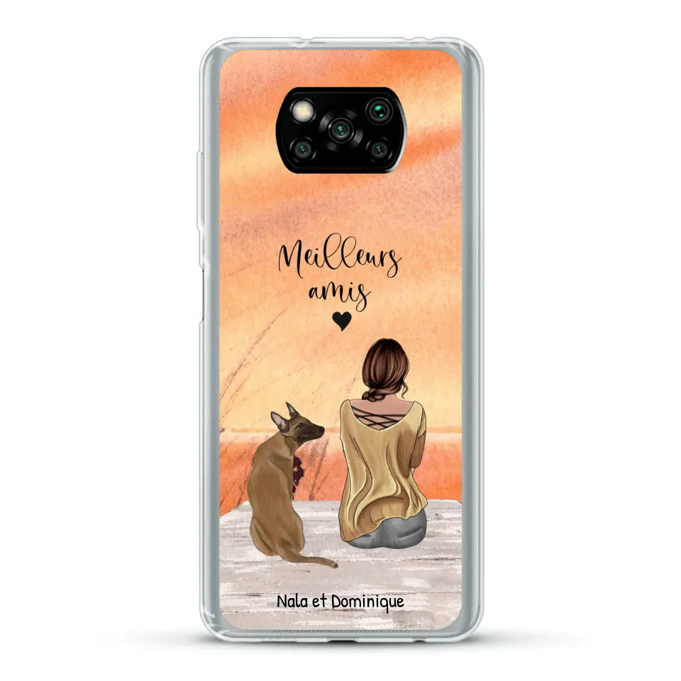 Meilleurs amis - Coque de téléphone personnalisée