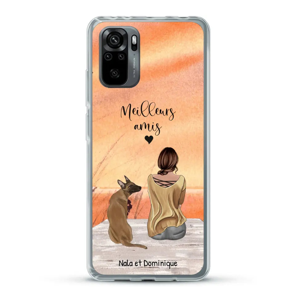 Meilleurs amis - Coque de téléphone personnalisée