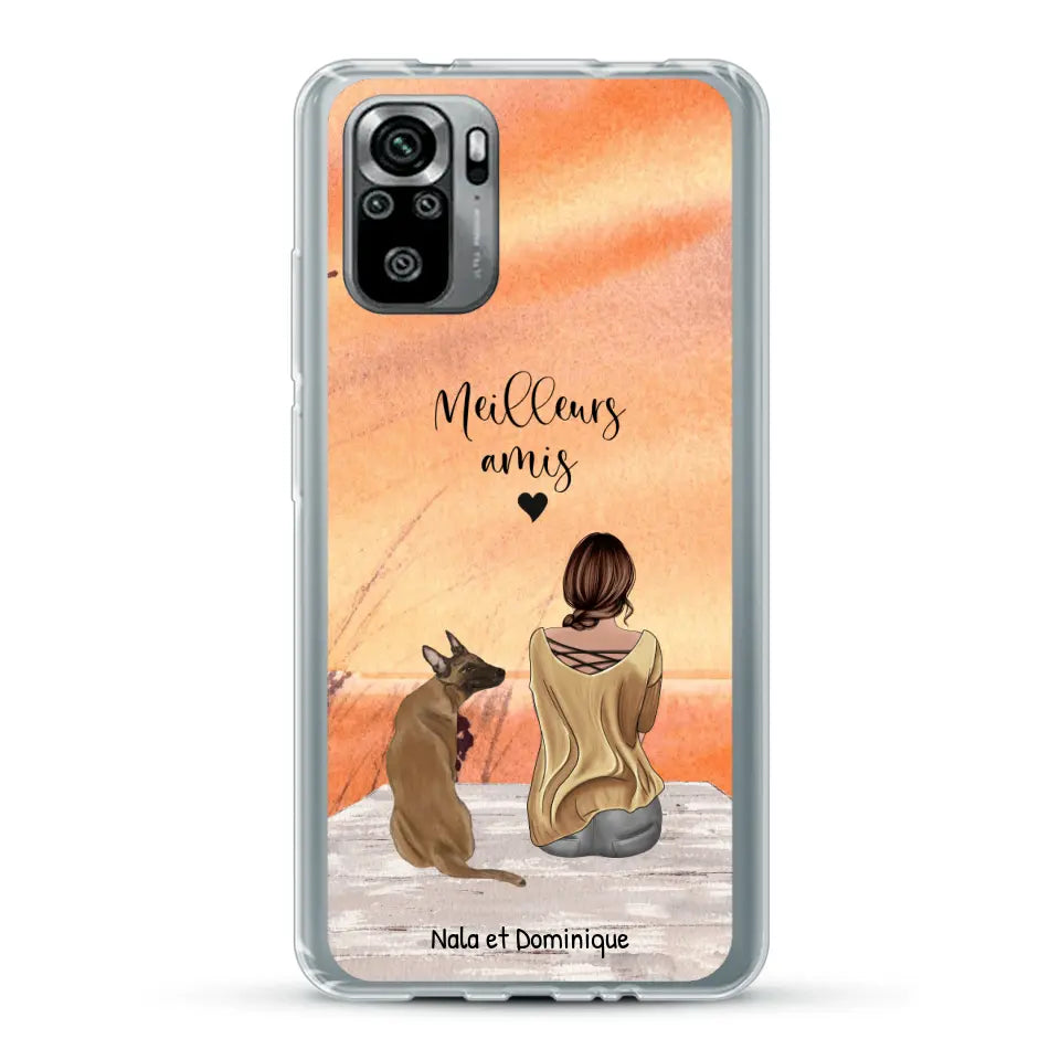 Meilleurs amis - Coque de téléphone personnalisée