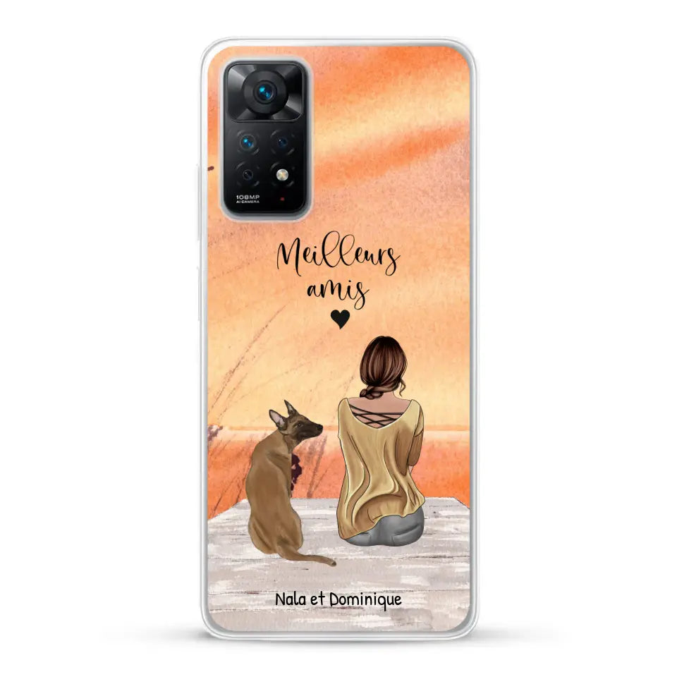 Meilleurs amis - Coque de téléphone personnalisée