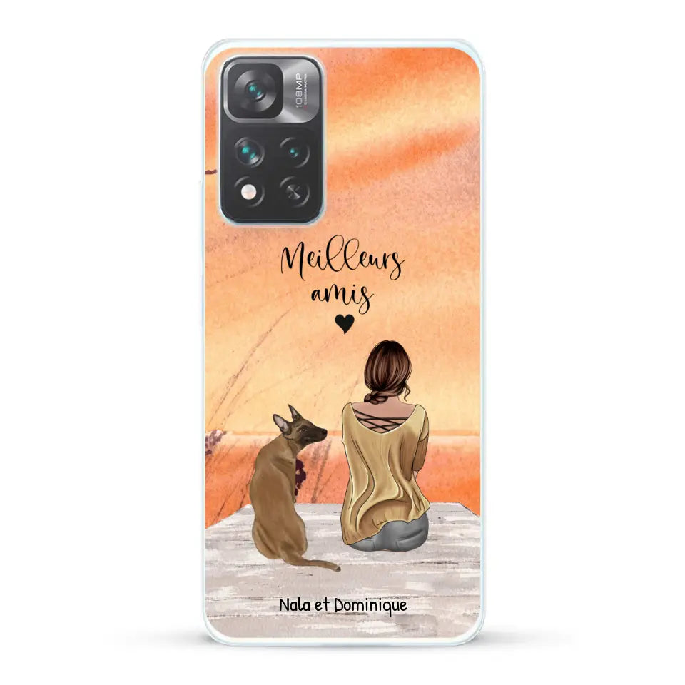 Meilleurs amis - Coque de téléphone personnalisée