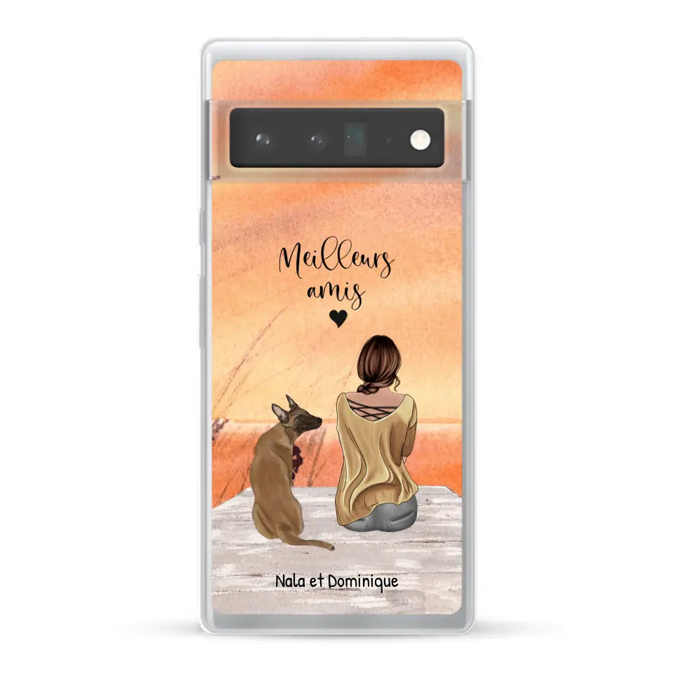 Meilleurs amis - Coque de téléphone personnalisée