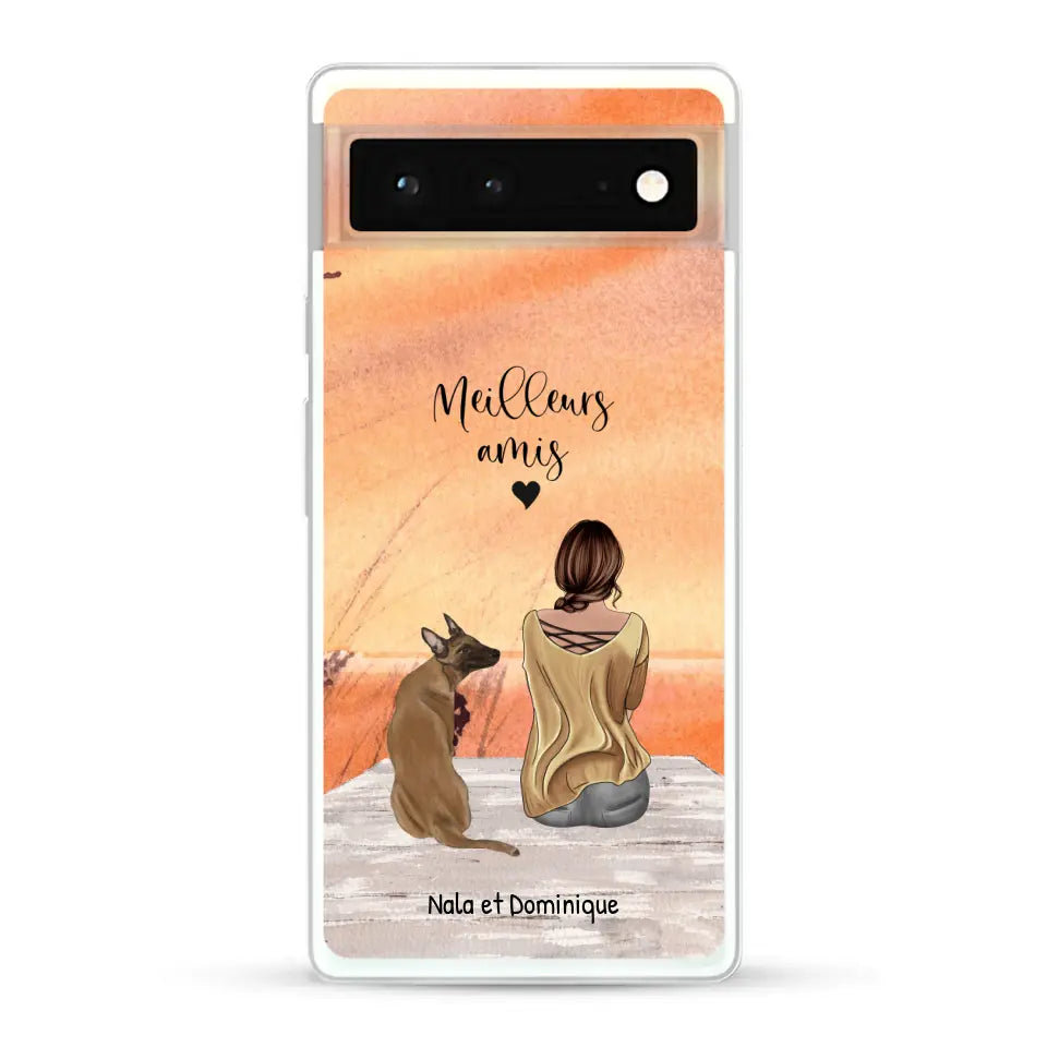 Meilleurs amis - Coque de téléphone personnalisée