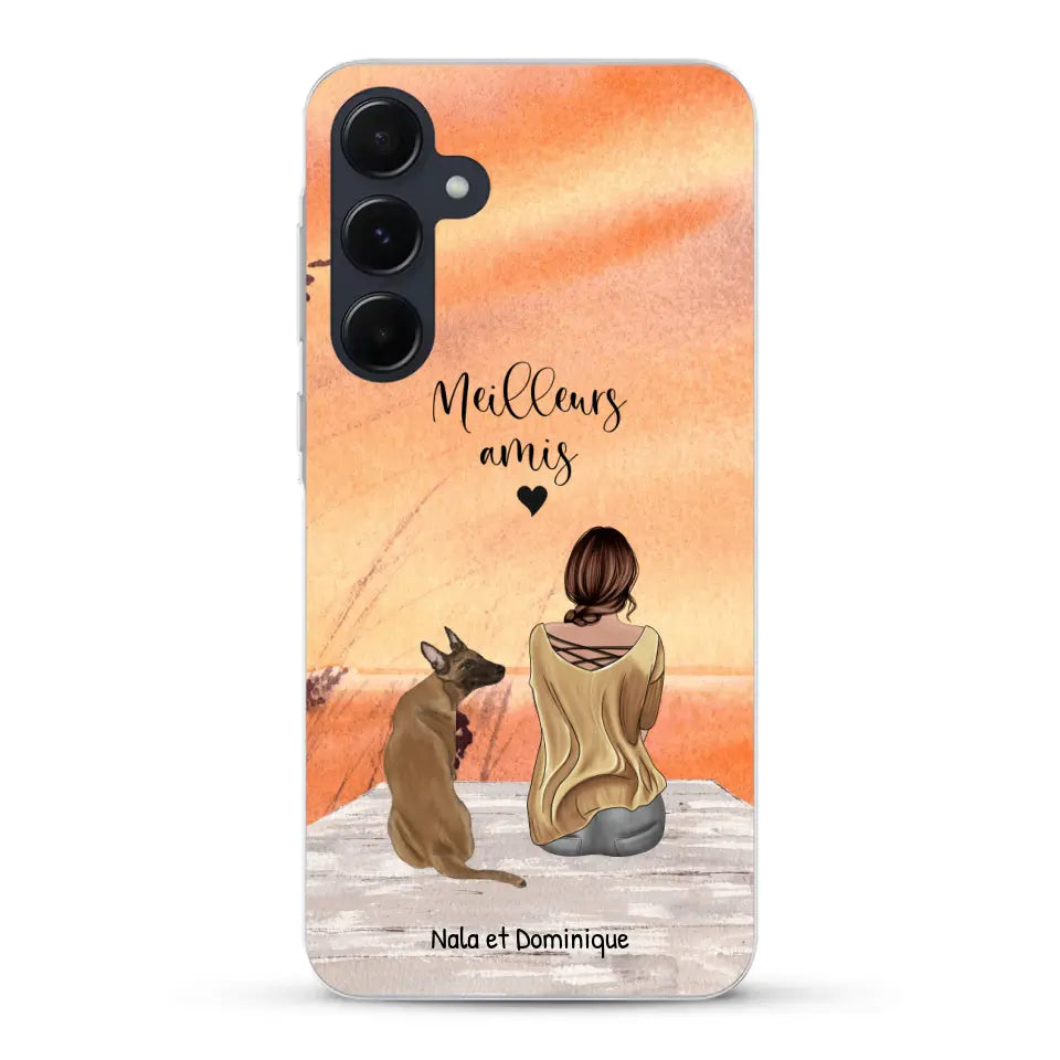 Meilleurs amis - Coque de téléphone personnalisée