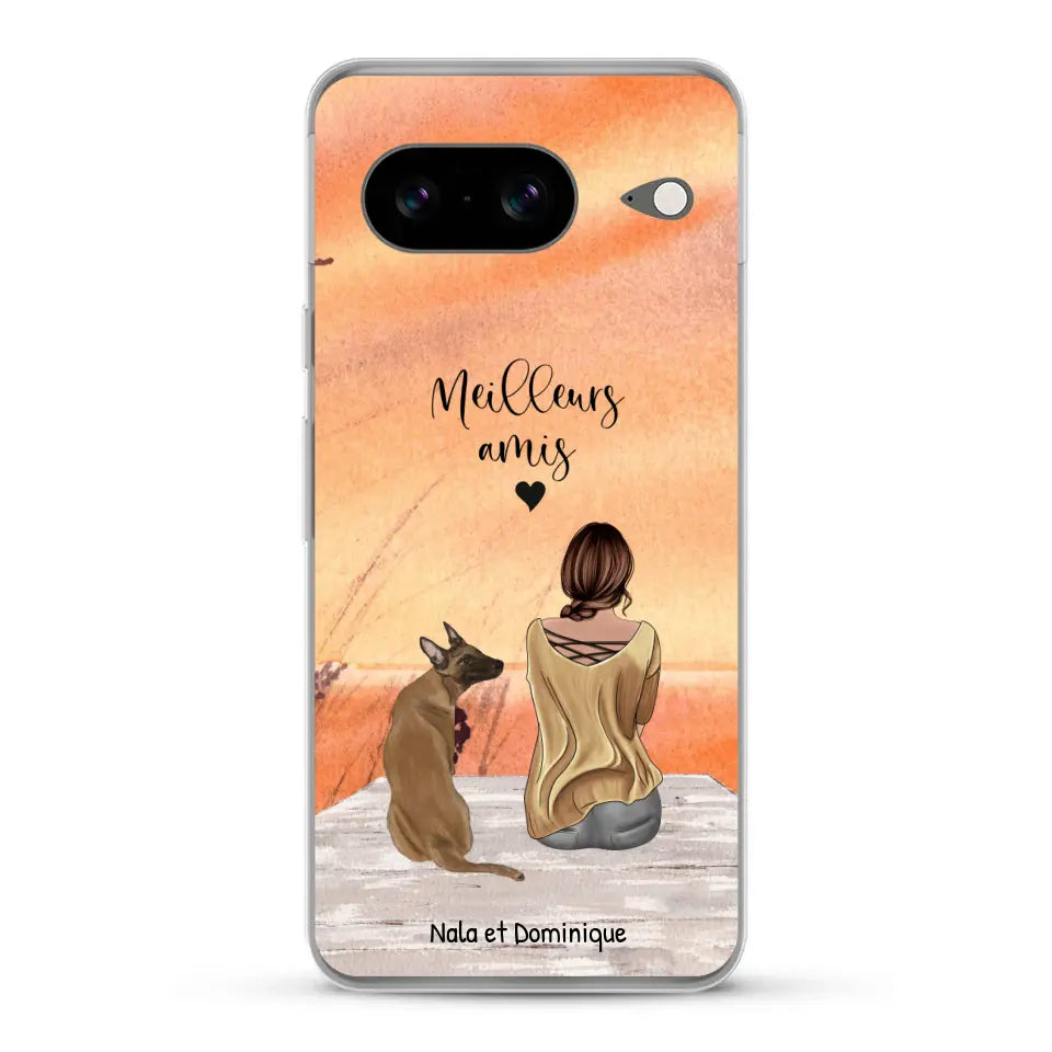 Meilleurs amis - Coque de téléphone personnalisée