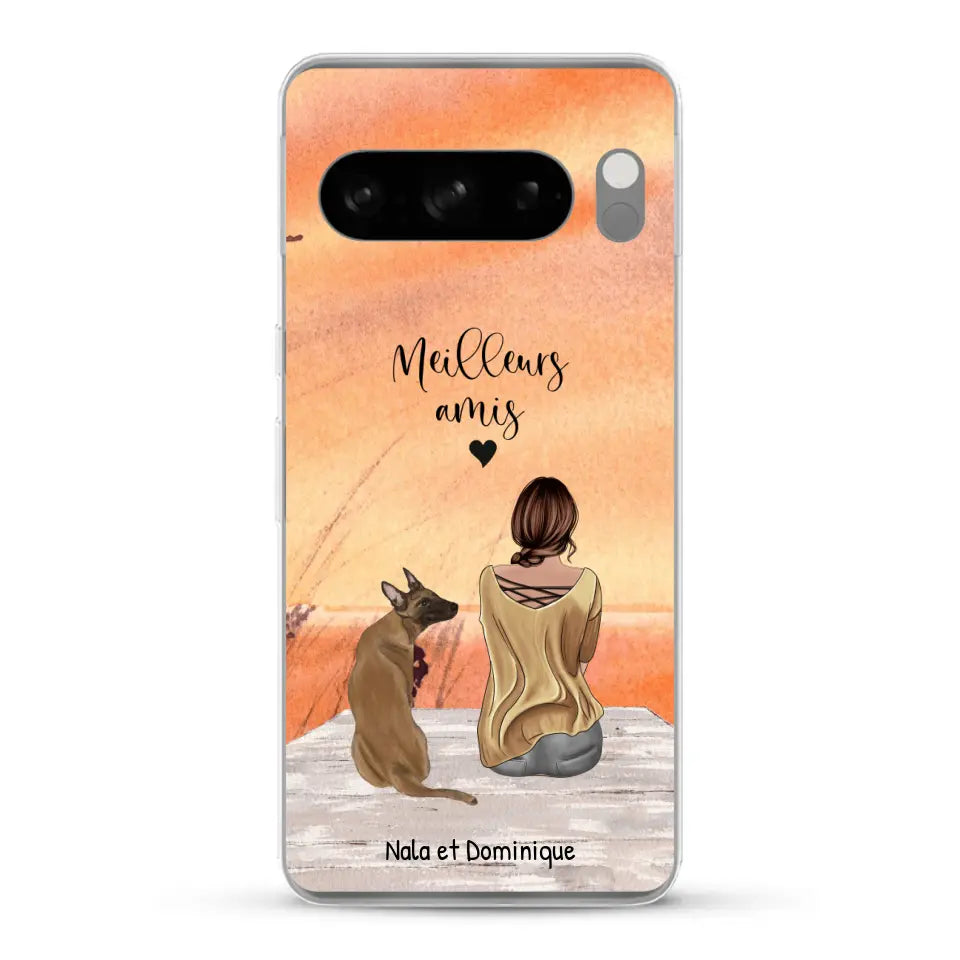 Meilleurs amis - Coque de téléphone personnalisée