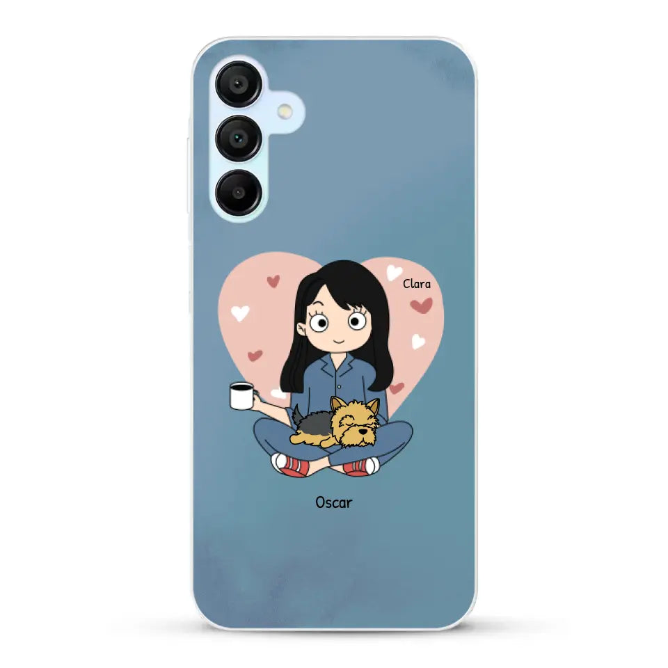 Maman chien BD - Coque de téléphone personnalisé