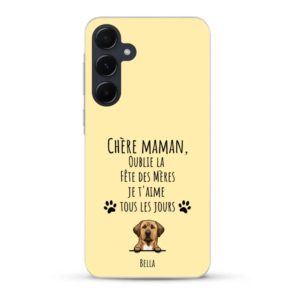 Oublie la Fête des Mères - Coque de téléphone personnalisée