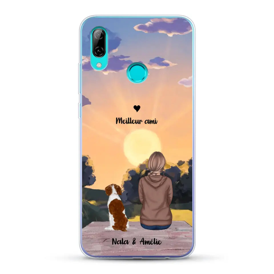 Les saisons avec mon animal - Coque de téléphone personnalisée