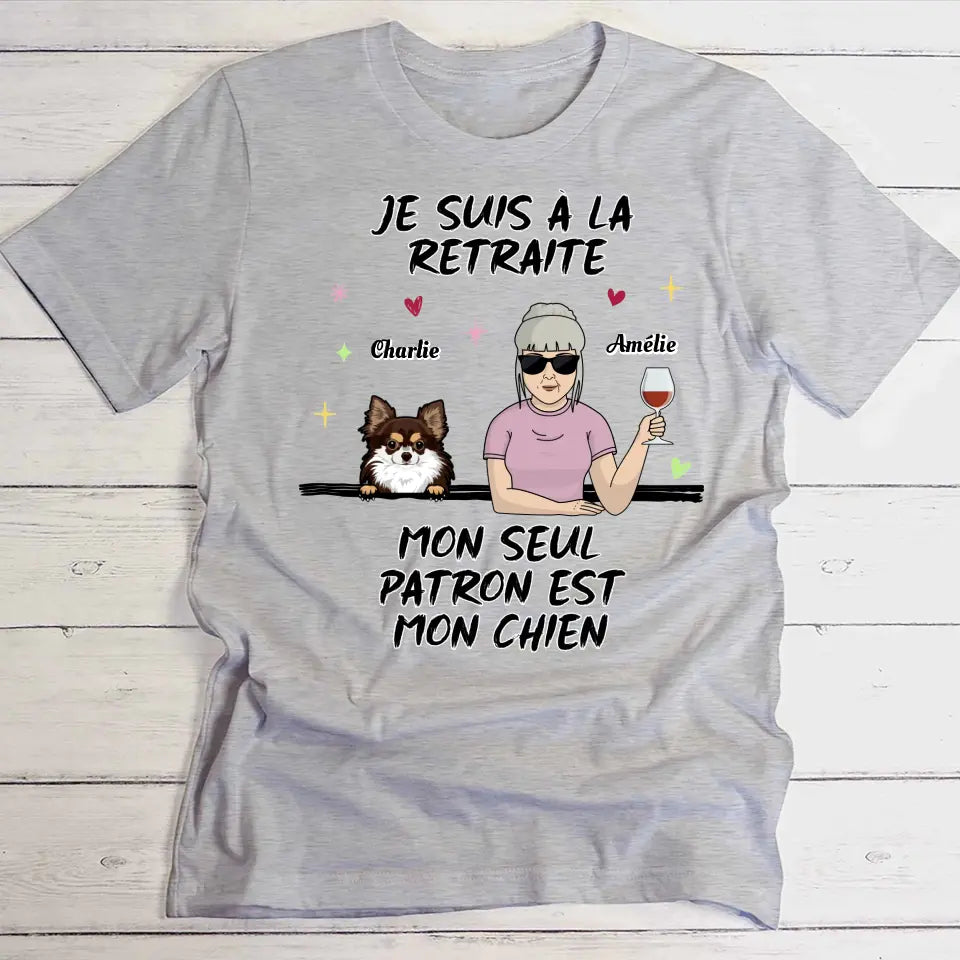 Je suis à la retraite - T-Shirt personnalisé