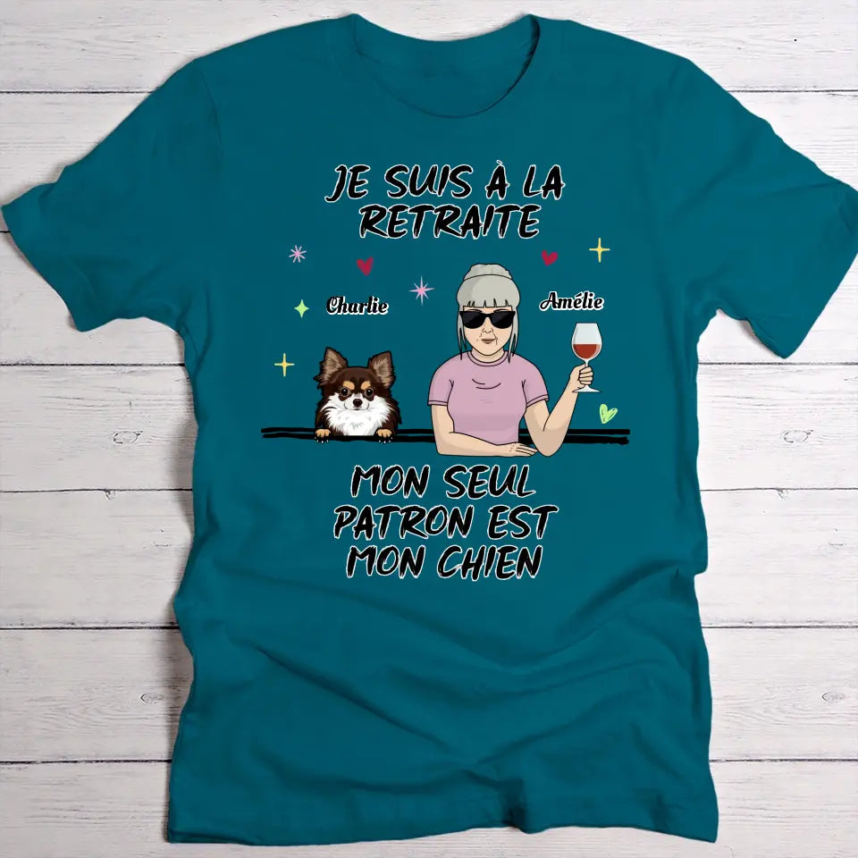 Je suis à la retraite - T-Shirt personnalisé