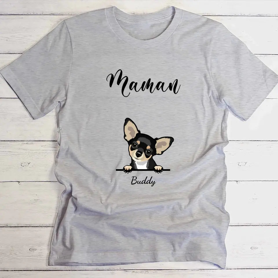 Parents d'animaux - T-Shirt personnalisé