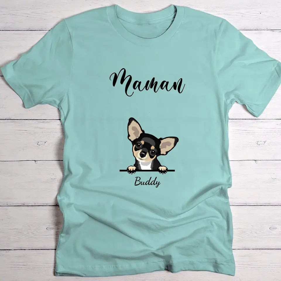 Parents d'animaux - T-Shirt personnalisé