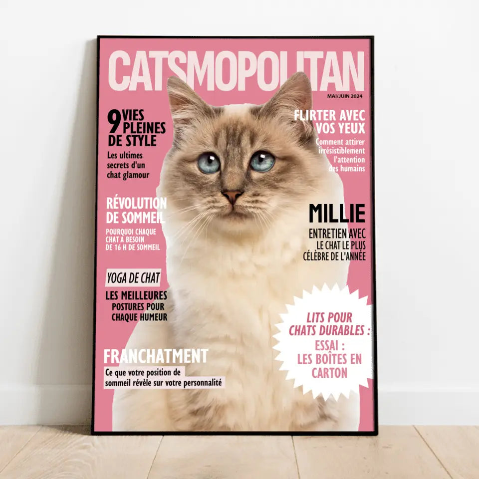 Catsmopolitan - Poster personnalisé