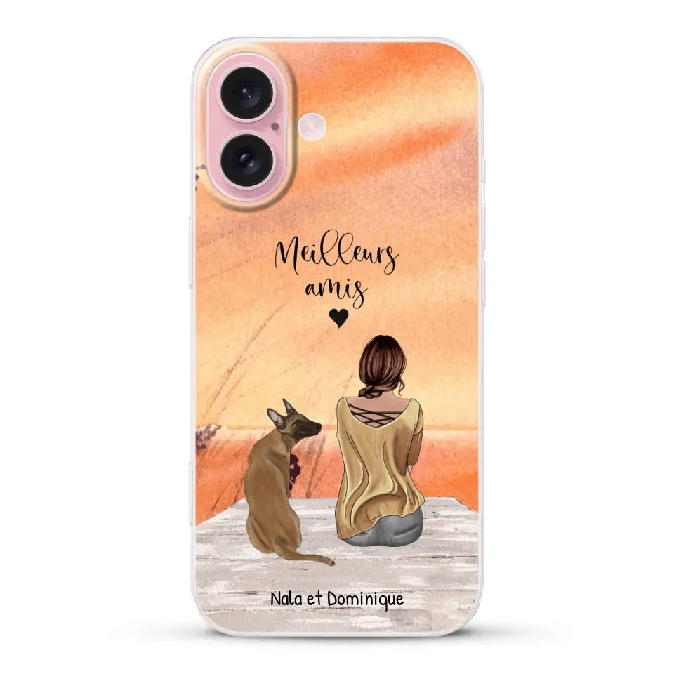 Meilleurs amis - Coque de téléphone personnalisée