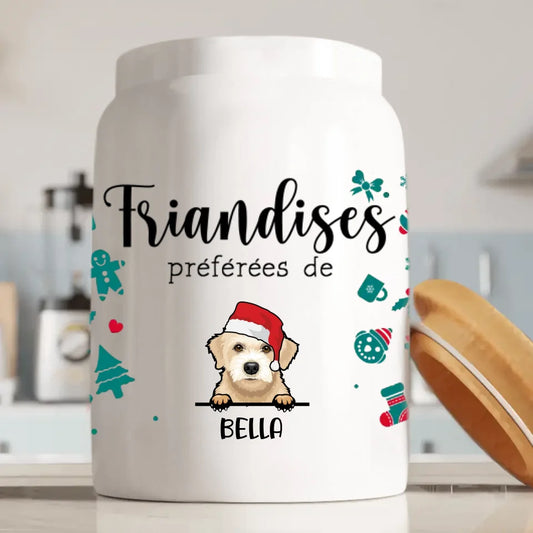 Friandises préférées (Édition de Noël) - Boîte à friandises personnalisée