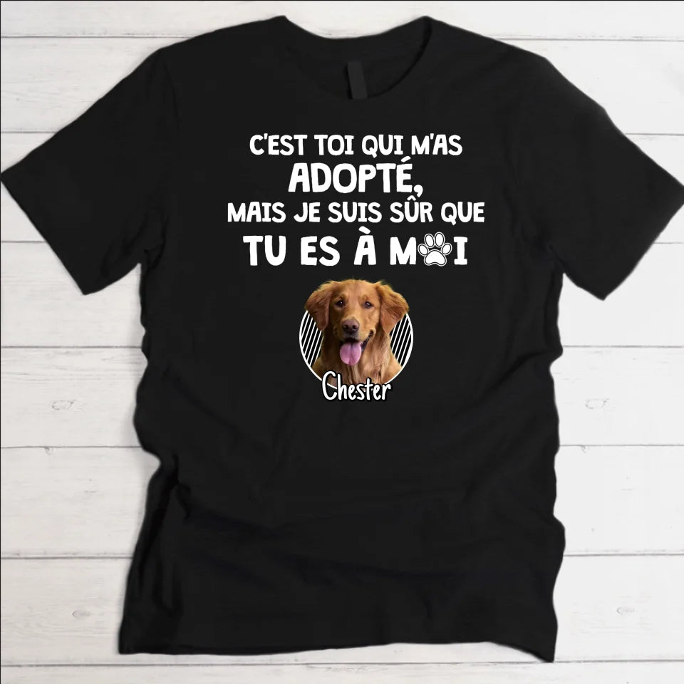 Adopté - T-Shirt personnalisé