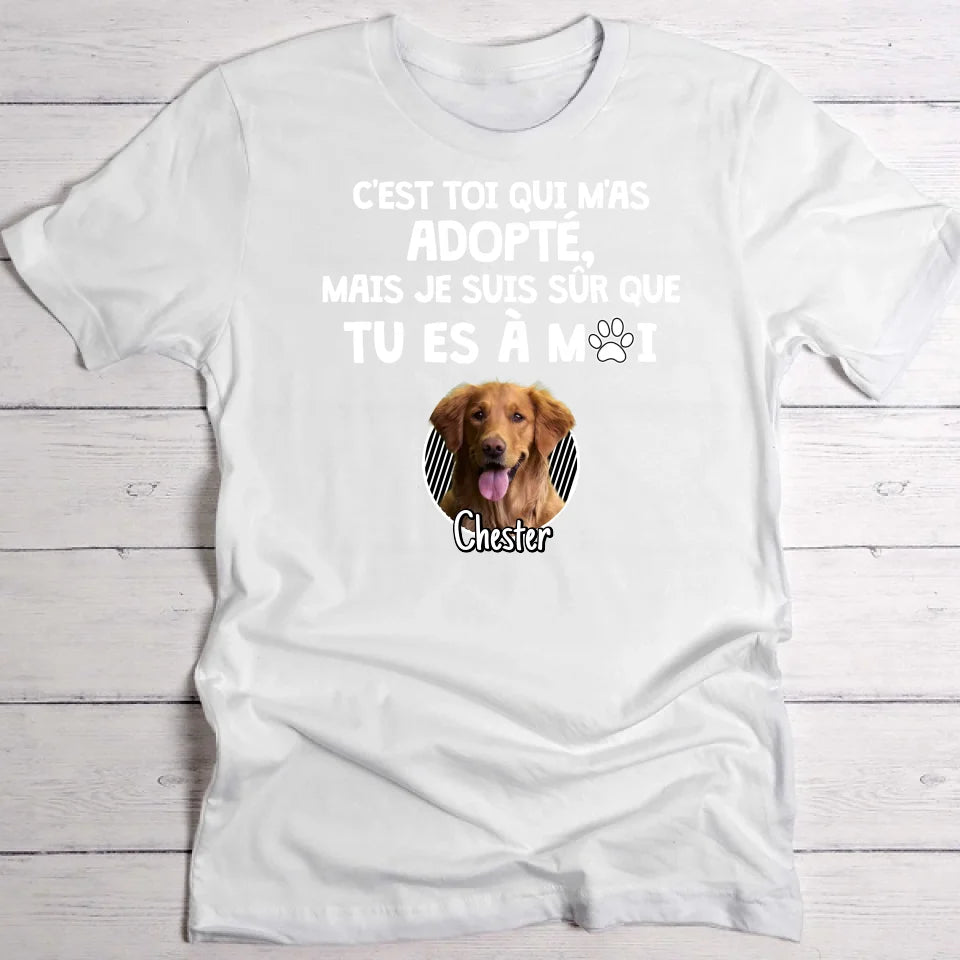 Adopté - T-Shirt personnalisé