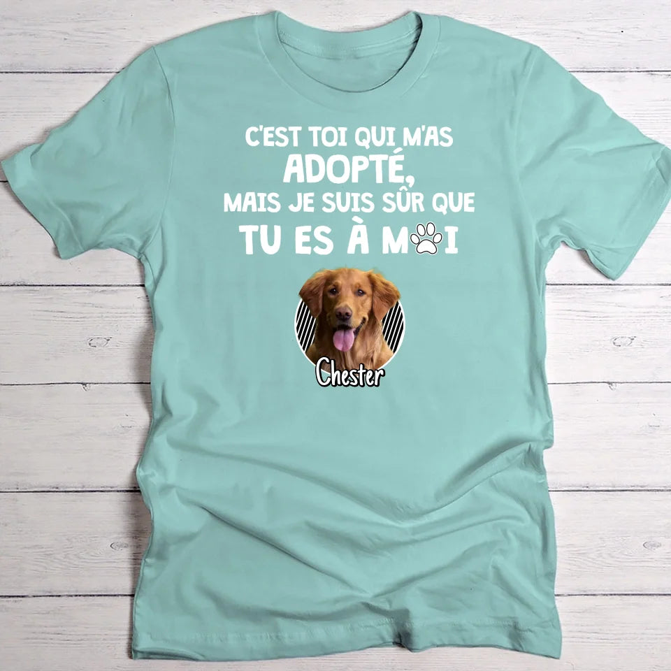 Adopté - T-Shirt personnalisé