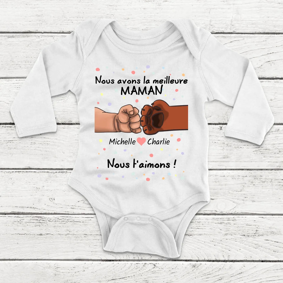 Meilleurs parents - Body bébé personnalisé