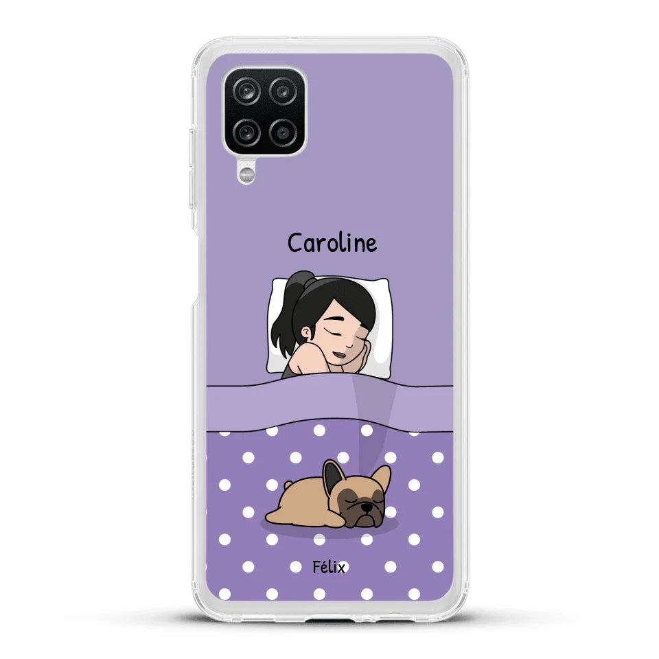 Câlins avec mes amis à poils - Coque de téléphone personnalisée