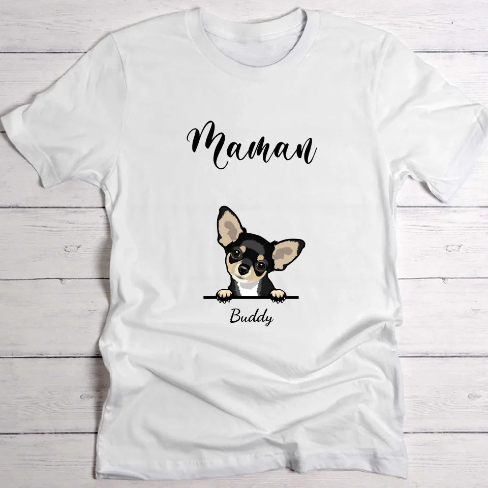 Parents d'animaux - T-Shirt personnalisé