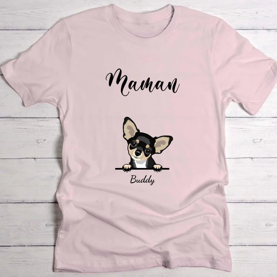 Parents d'animaux - T-Shirt personnalisé