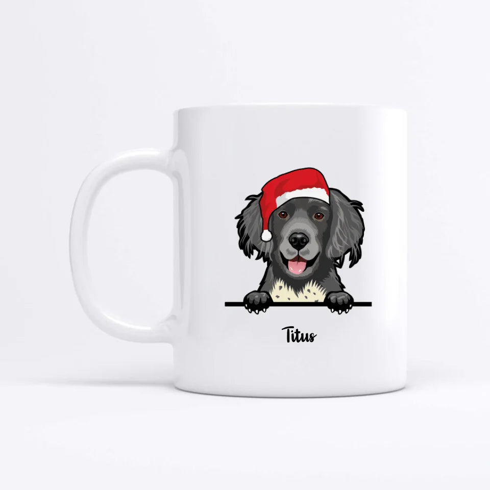 Animaux festifs (Chien/Chat) - Mug personnalisé