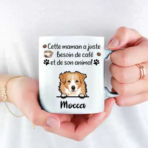 Café et animaux - Mug personnalisé - Featured Image