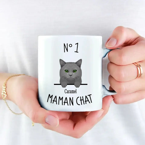 Maman chat N° 1 - Mug personnalisé - Featured Image