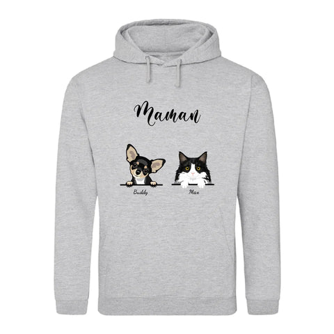 Parents d’animaux - Sweat à capuche personnalisé - Featured Image