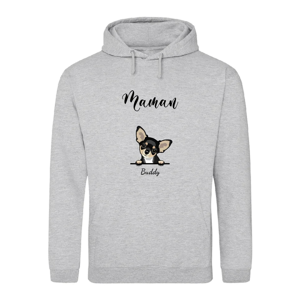 Parents d’animaux - Sweat à capuche personnalisé