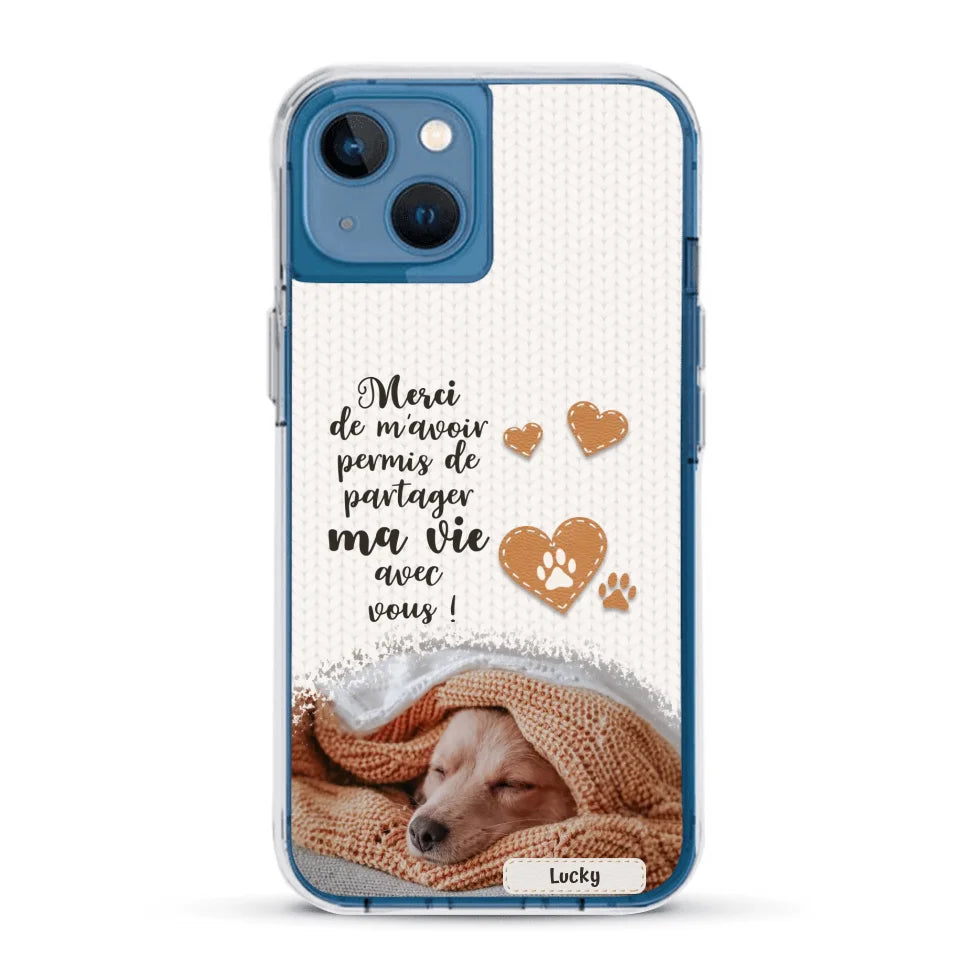 Merci - Coque de téléphone personnalisée