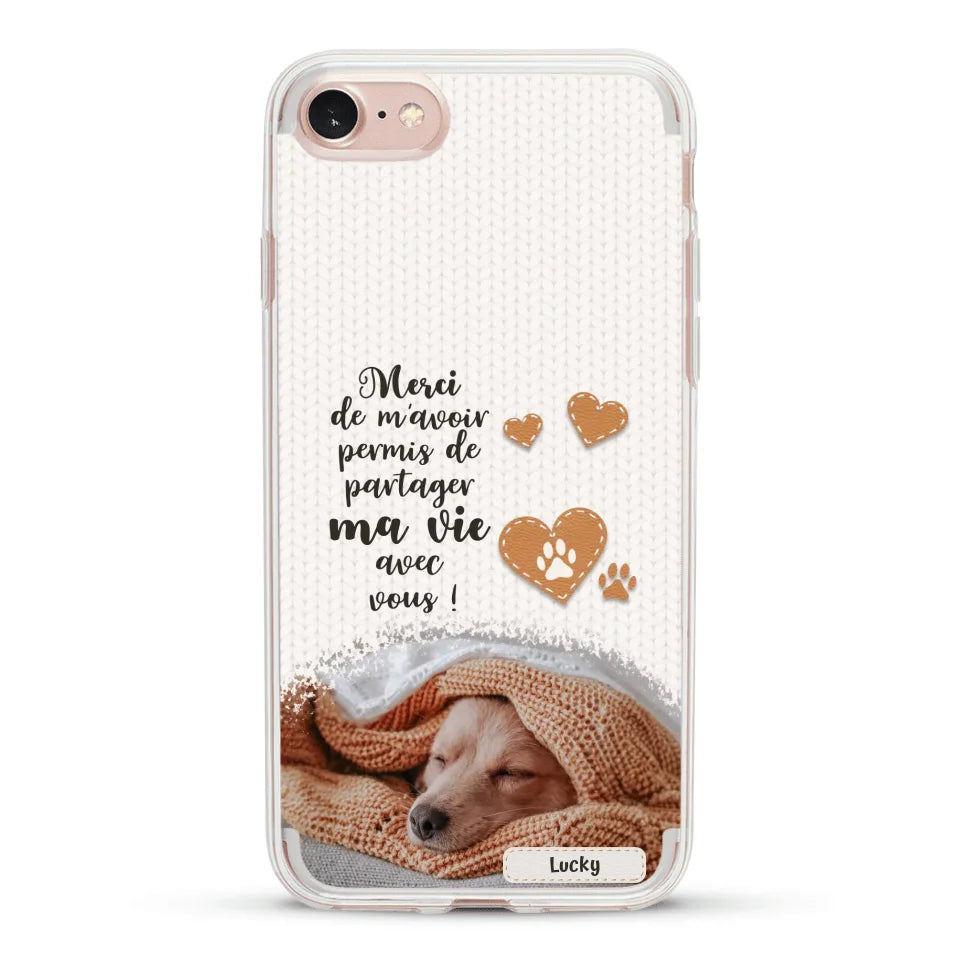 Merci - Coque de téléphone personnalisée