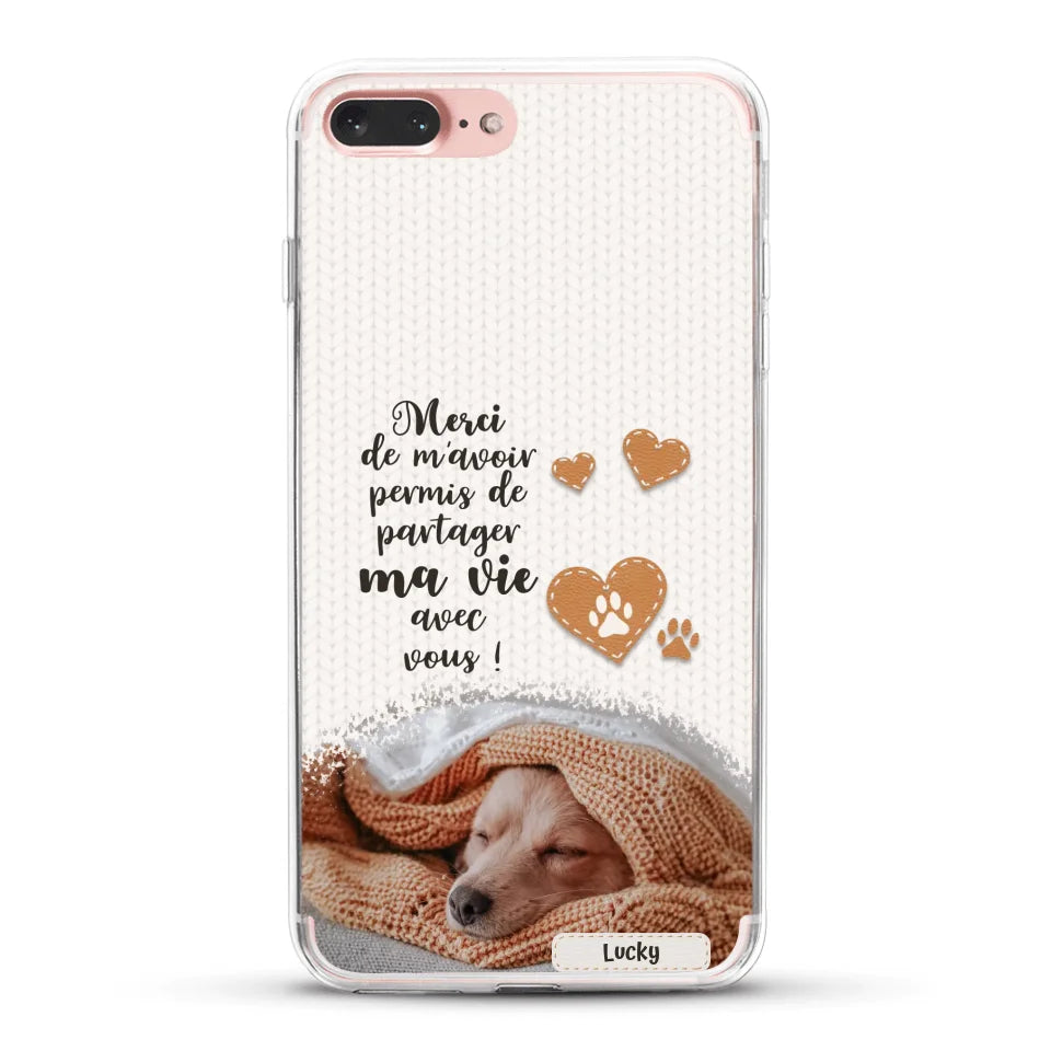 Merci - Coque de téléphone personnalisée