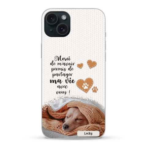 Merci - Coque de téléphone personnalisée - Featured Image