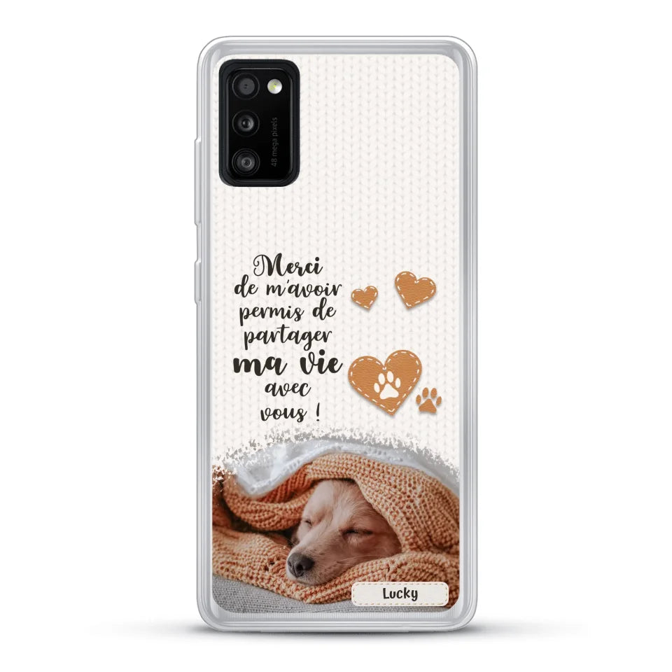 Merci - Coque de téléphone personnalisée