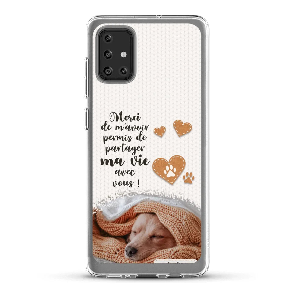 Merci - Coque de téléphone personnalisée