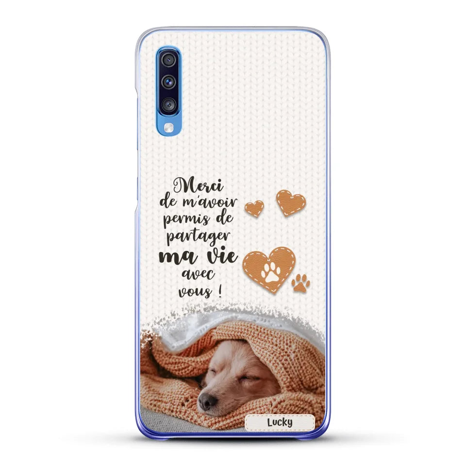 Merci - Coque de téléphone personnalisée