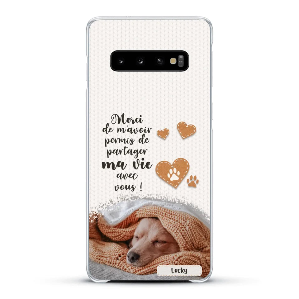 Merci - Coque de téléphone personnalisée