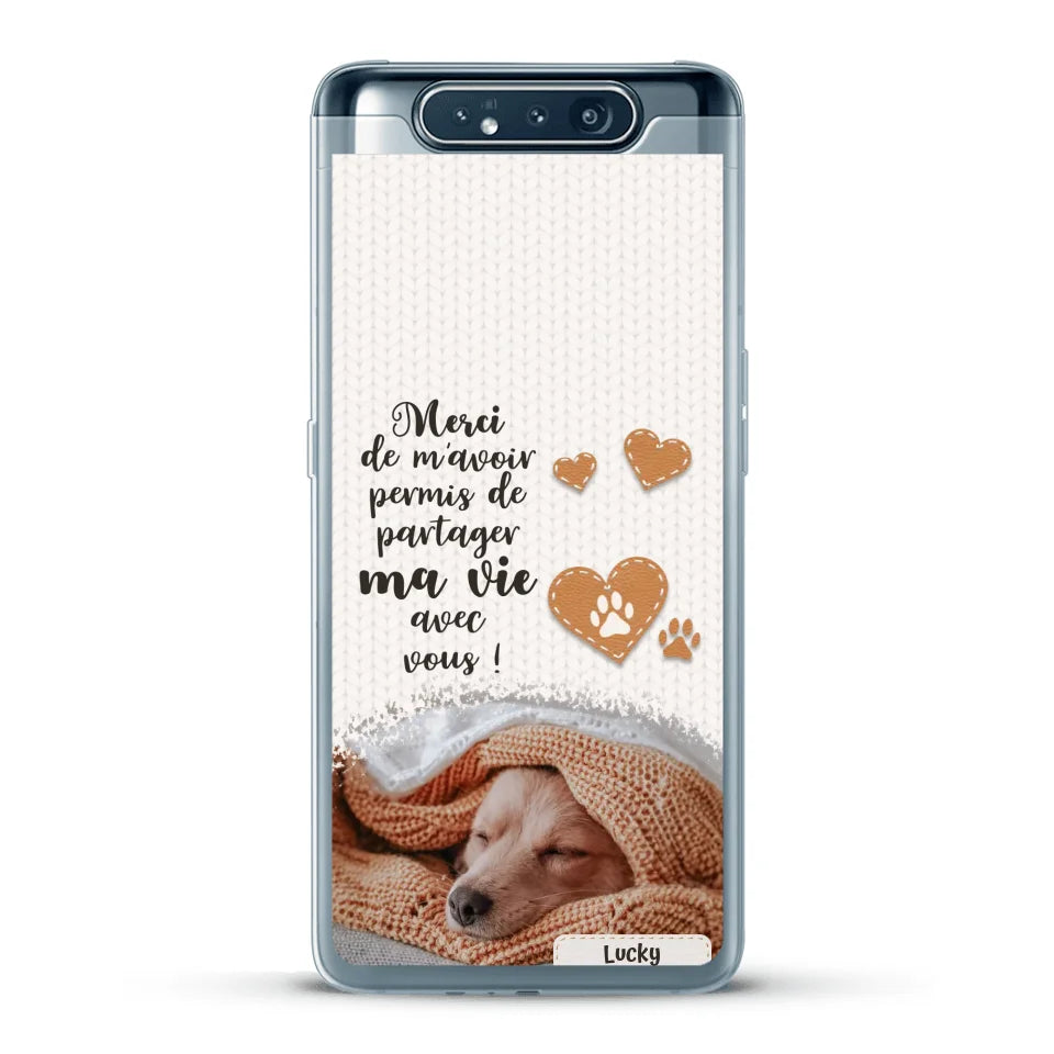 Merci - Coque de téléphone personnalisée