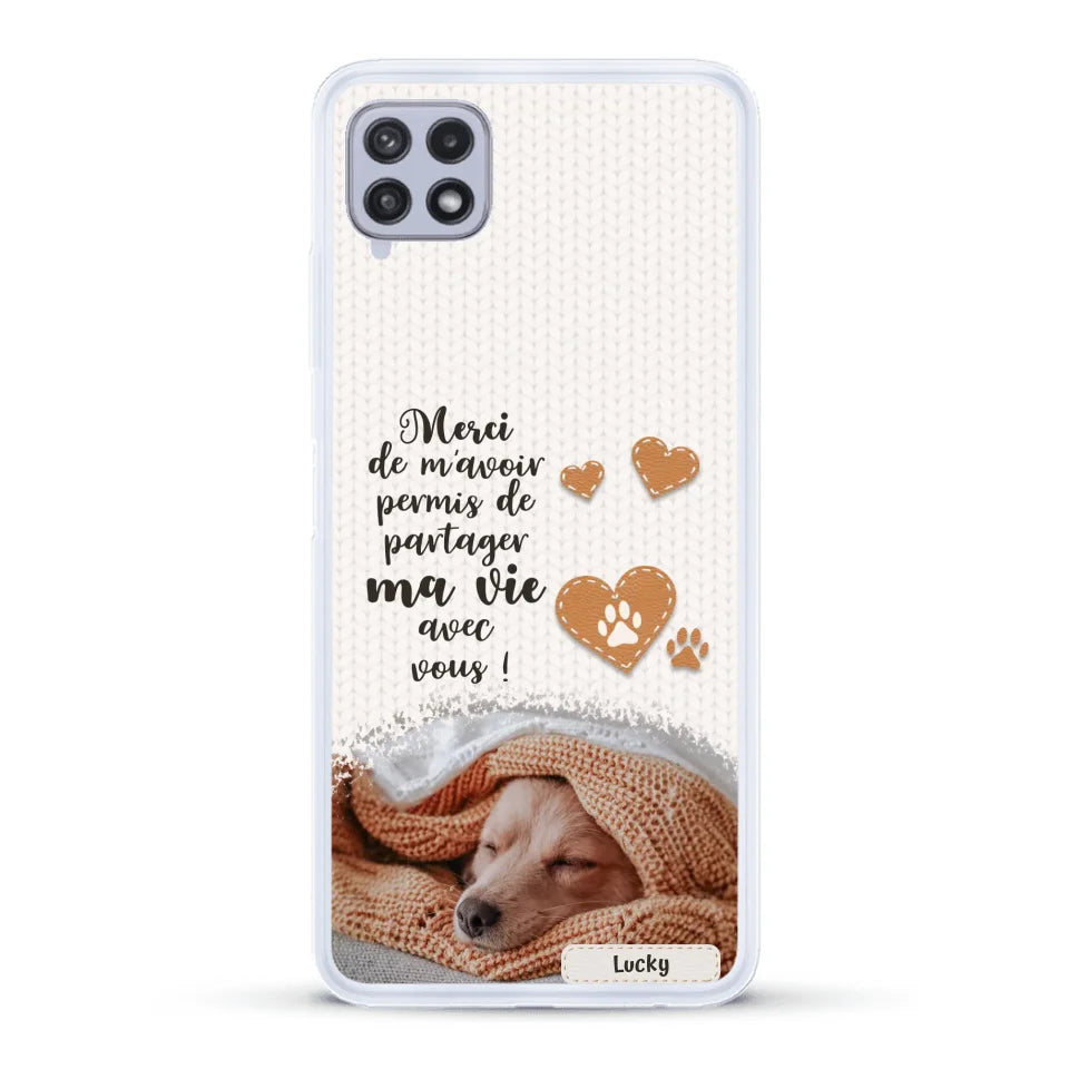 Merci - Coque de téléphone personnalisée