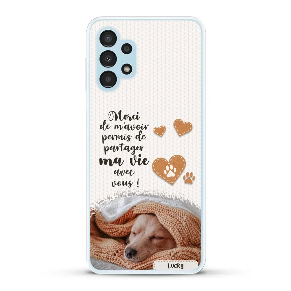 Merci - Coque de téléphone personnalisée