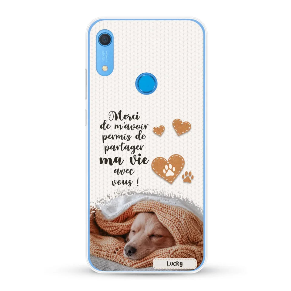 Merci - Coque de téléphone personnalisée