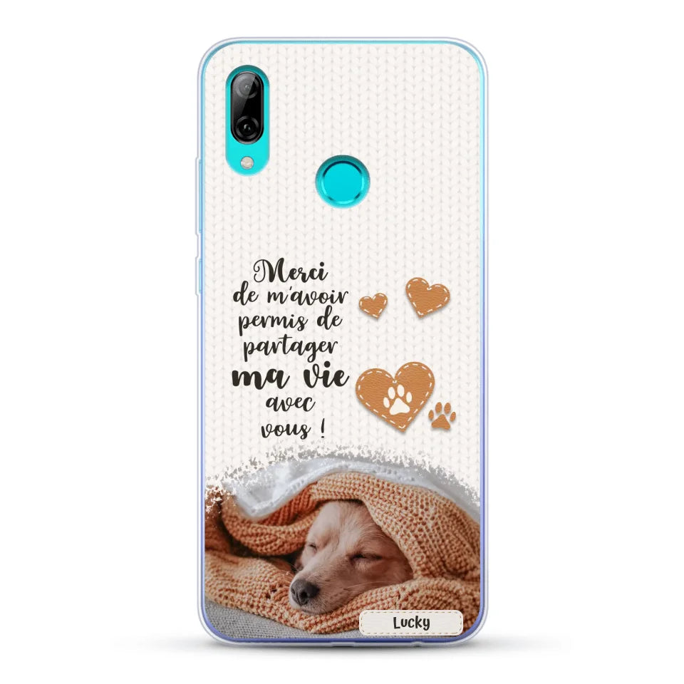 Merci - Coque de téléphone personnalisée