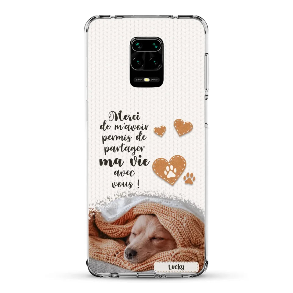 Merci - Coque de téléphone personnalisée