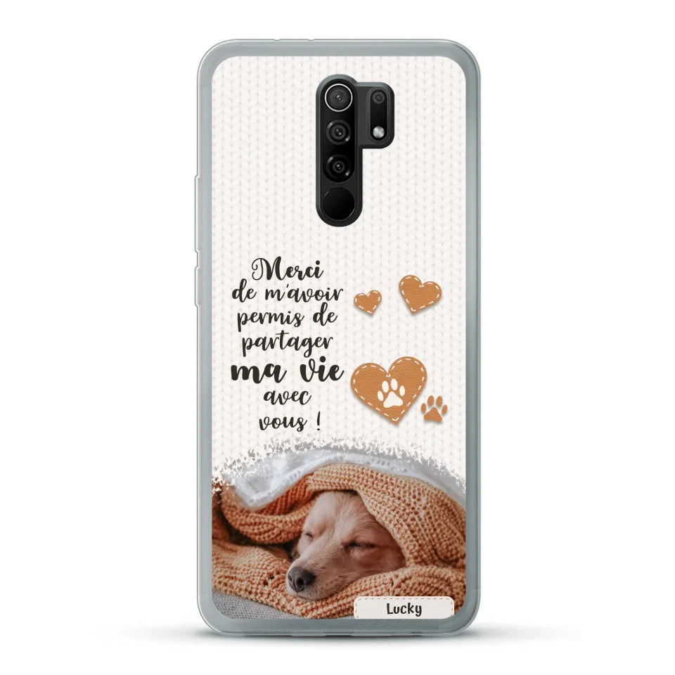 Merci - Coque de téléphone personnalisée