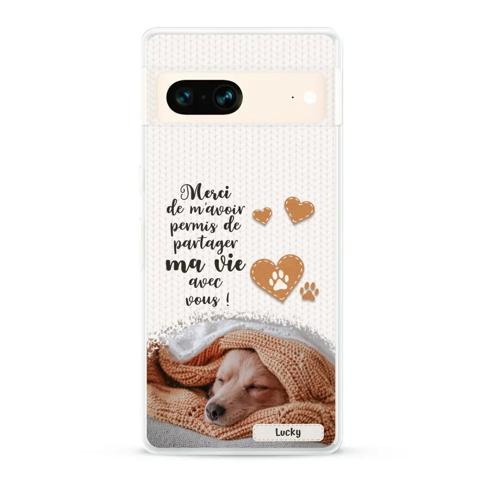 Merci - Coque de téléphone personnalisée