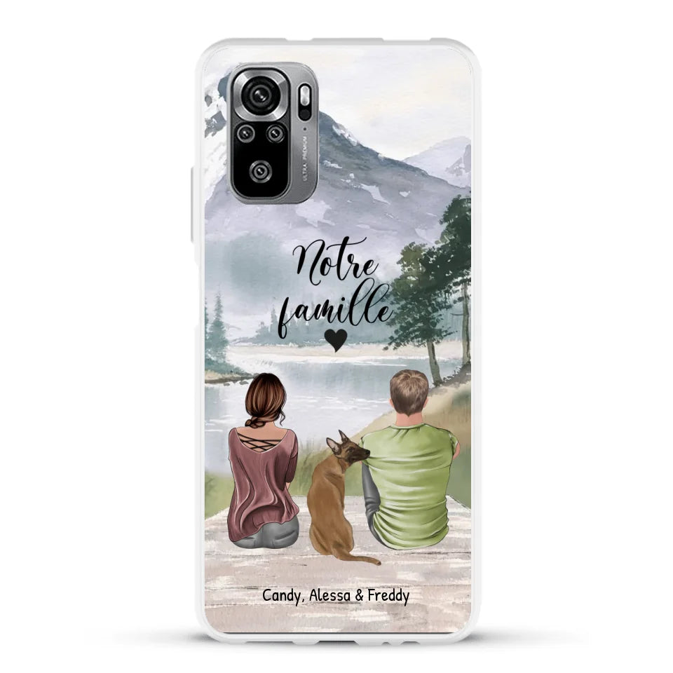 Meilleurs amis Couple - Coque de téléphone personnalisée